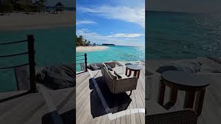 Overwater restaurant at Banyan Tree maldives shorts [upl. by Darnall]