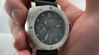 Panerai Submersible GMT Navy Seals Hands on Review high horology workhorse [upl. by Daukas]