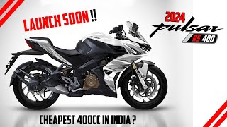 Finally 2024 Bajaj Pulsar RS400 Launching in India 🔥 Pulsar RS400 Launch Date amp Price [upl. by Habas278]