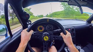 Ripping My 288WHP 16L Miata on the STREETS [upl. by Evelunn653]