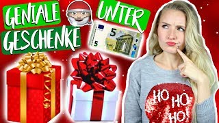 PERFEKTE WEIHNACHTSGESCHENKE UNTER 5€ FÜR JEDEN Geschenke für Eltern Freund amp Verwandte [upl. by Krid]