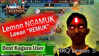 INI AKIBATNYA JIKA LEMON DIBIARIN PAKE KAGURA SEKALI NGAMUK LAWAN REMUK  RRQ O2 VS SAINTS INDO 2 [upl. by Niela686]