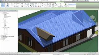 Curso Revit 2017 3863  Crear Vanos en un Techo Buhardillas [upl. by Kwabena]