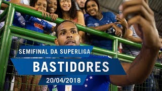 20042018  Bastidores da semifinal da Superliga Masculina de Vôlei [upl. by Elman]