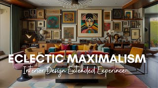 Eclectic Maximalist Interior Design Style Extended Experience [upl. by Maiocco]