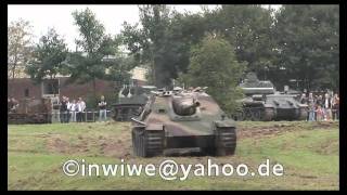 Jagdpanther in Action an der WTD 41 in Trier  Tank Destroyer Panther in Action [upl. by Yllehs337]