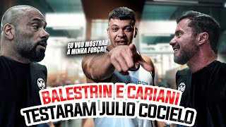 JULIO COCIELO FOI TESTADO  BALESTRIN E CARIANI MANDARAM A REAL [upl. by Sevein505]