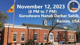 Live stream  Gurudwara Nanak Darbar Sahib Kansas [upl. by Aniham713]