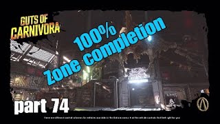 Borderlands 3 guts of Carnivora 100 zone completion [upl. by Eiltan]