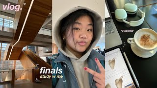 STUDY VLOG  first year med school finals week ☁️ [upl. by Bathsheb]