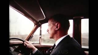 London to Bath in a MK II Jaguar in 1963 with George Eyles F231 [upl. by Trista]