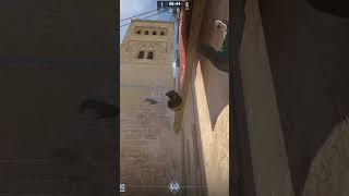 BEST UTILITY COMBO FROM SHORT ON MIRAGE CS2 cs2 counterstrike [upl. by Thaddeus]