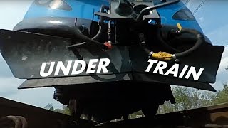 Virtual Reality Video Under Train 360°  Railways noise [upl. by Libna174]