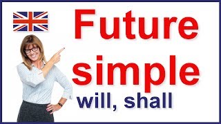 Future simple tense  will and shall  English grammar [upl. by Htiduj]