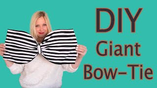 DIY Giant Wall Bow and Perfect Flouncy Bow [upl. by Yle220]