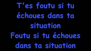 Ma direction sexion dassaut paroles [upl. by Algie607]