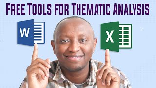 Performing Thematic Analysis of Interviews using Microsoft Word and Excel [upl. by Annaed181]