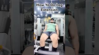 How To Perform Leg Extension  2 Common Mistakes commonmistakes shortsvideo [upl. by Rudiger]