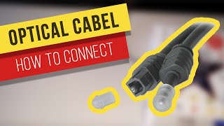 How to connect optical cable to Samsung TV  Soundbar [upl. by Ientruoc342]