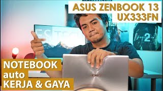 Notebook Minimalis Kerja jadi Maksimal  Review Asus Zenbook 13 UX333FN [upl. by Dnumsed]