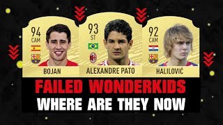 BIGGEST FAILED WONDERKIDS IN FIFA HISTORY Where Are They Now 😱🔥 ft Pato Bojan Halilovic etc [upl. by Conn]