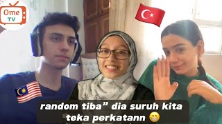 🇲🇾🇹🇷INGATKAN MEREKA INI PASANGAN KAPEL🤭😁👩‍❤️‍👨ometv international  Malaysia Türkiye [upl. by Dlopoel]