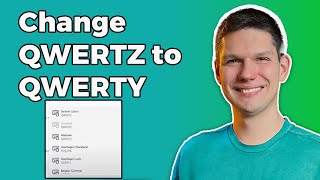 How To Change QWERTZ To QWERTY [upl. by Oam149]