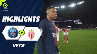 PARIS SAINTGERMAIN  AS MONACO 5  2  Highlights  PSG  ASM  20232024 [upl. by Vasili]