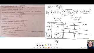 math 2baccorrection de devoir1 la continuité et la dérivabilité [upl. by Aenahs]