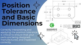 Position Tolerances and Basic Dimensions [upl. by Gerrie]