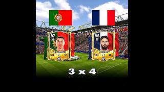 Portugal x França ☠️ fifamobile eafc fifa fcmobile [upl. by Llednahs725]