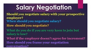 How to negotiate salary  What are your salary expectations [upl. by Endys]