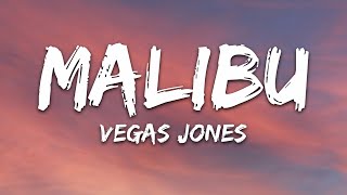 Vegas Jones  Malibu TestoLyrics [upl. by Acilejna]