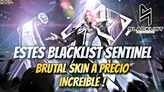 ESTES BLACKLIST SENTINEL LA SKIN MAS BRUTAL A PRECIO REGLADO💵😮 MOBILE LEGENDS ESPAÑAL [upl. by Llovera]