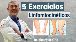 Exercícios para diminuir o acúmulo de líquidos nos membros edema linfedema [upl. by Colly]