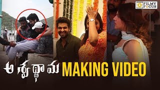 Aswathama Movie Making Video  Naga Shaurya Mehreen Pirzada  Filmyfocuscom [upl. by Arym944]