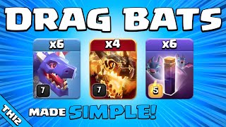 TH12 SUPER DRAGON ATTACK  UNSTOPPABLE BEST TH12 Attack Strategy  Clash of Clans [upl. by Keri329]