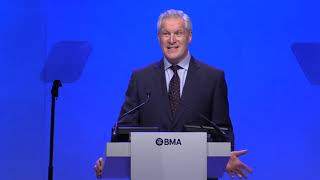 BMA Northern Ireland council chair speech to ARM 2023 [upl. by Kronick]