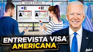 10 Preguntas Frecuentes en la Entrevista de la Visa Americana 2024 [upl. by Aniv539]