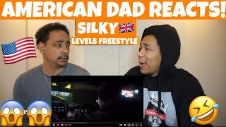 Silky  Levels Freestyle OFFICIAL MUSIC VIDEO AMERICAN DAD REACTS 🇺🇸 [upl. by Sperry322]