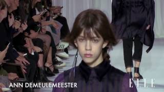 Ann Demeulemeester SS17 Paris collection [upl. by Ellevart161]