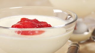 Panna Cotta Recipe Demonstration  Joyofbakingcom [upl. by Grekin]