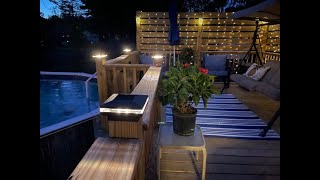 Amazing Amazon Deck Post Solar Lights [upl. by Nnayar497]