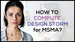 How to compute design storm using MSMAware for the Manual Saliran Mesra Alam Malaysia MSMA by JPS [upl. by Braunstein]