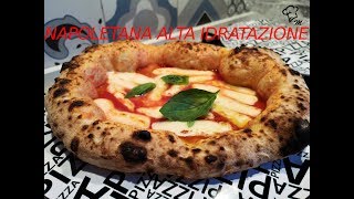 Impasto pizza Napoletana alta idratazione 48H di lievitazione [upl. by Nomannic507]