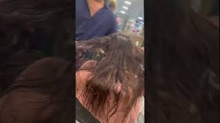 hairstyle straighting smoothning longhair hairstylr haircut haircare [upl. by Malha]