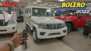 New Updated Mahindra BOLERO 2022 ❣️ Mahindra Bolero B6 ₹ 999 लाख 🔥 Bolero Review 2022 [upl. by Atteoj]