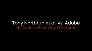 Tony Northrup et al vs Adobe Why I Disagree [upl. by Gearalt]