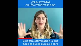 ¡3 EJERCICIOS para eliminar el GLAUCOMA de forma natural 🍃 Mejora tu vista [upl. by Ahens]