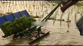 Manual Rice transplanter machine [upl. by Hurty]